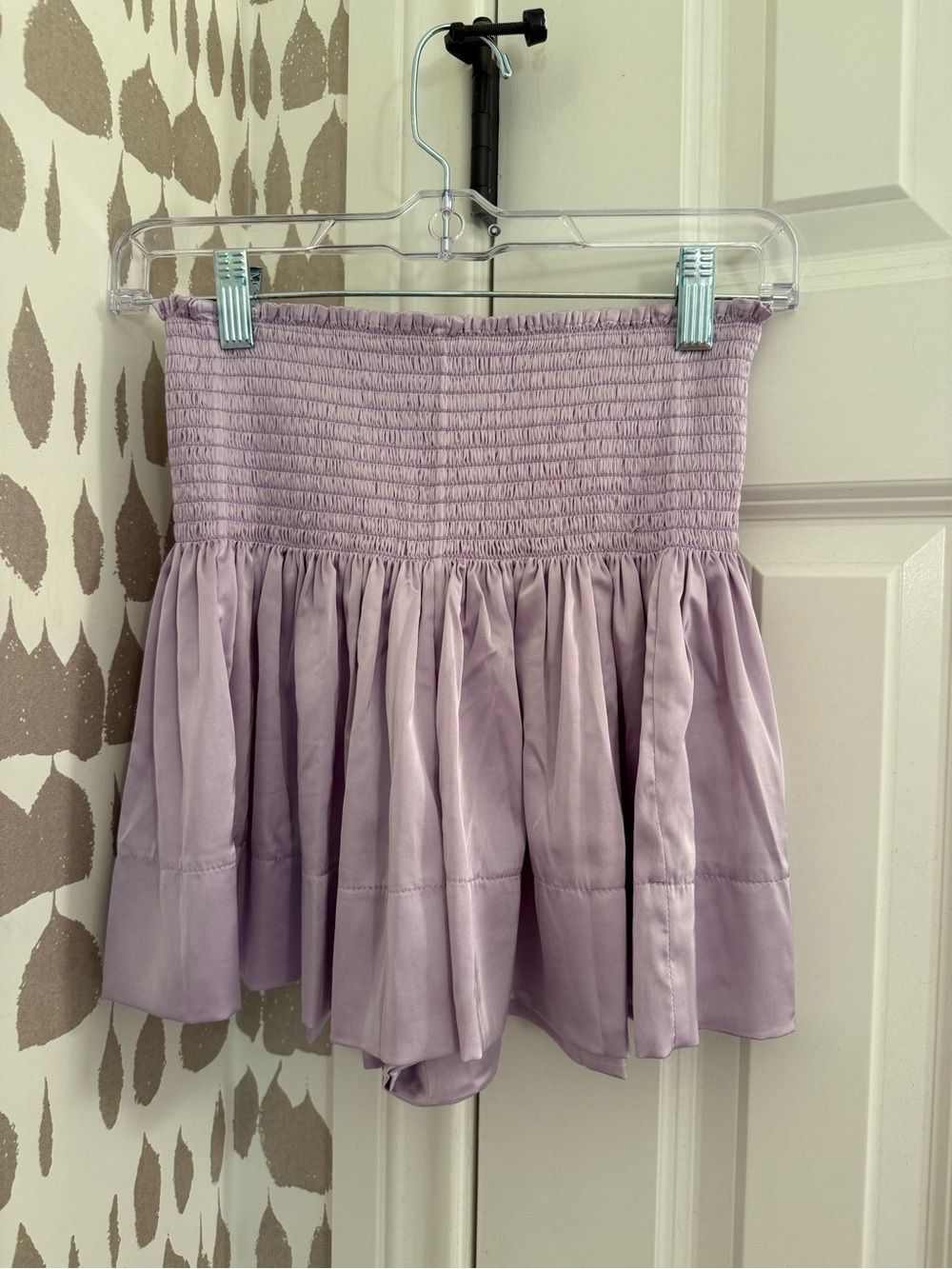 NATURAL LIFE Lavender Smocked Circle Skirt
